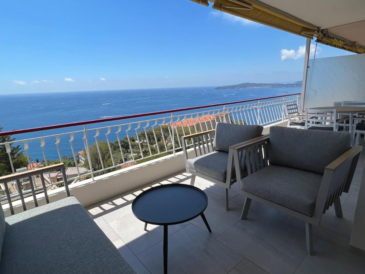 Mybluevista Luxury Panoramic Sea View Apartments Cap D Ail Near Monaco Cap-d’Ail Kültér fotó